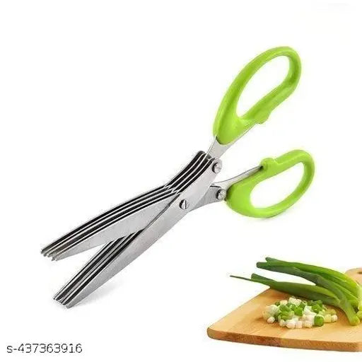 5 LAYER BLADE OF STAINLESS STEEL KITCHEN SCESSOR