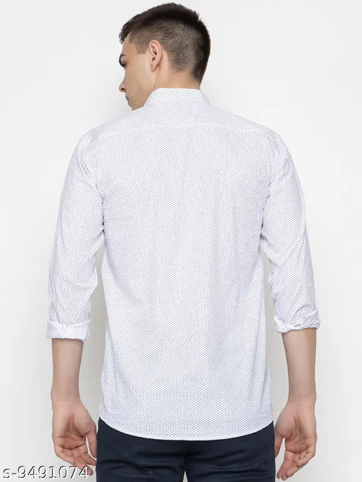 FREKMAN Cotton Blend Solid Full Sleeve Regular Fit Casual Shirt for Men with Pocket | Cotton Blend Casual Shirt for Men | Casual Wear Shirts for Men