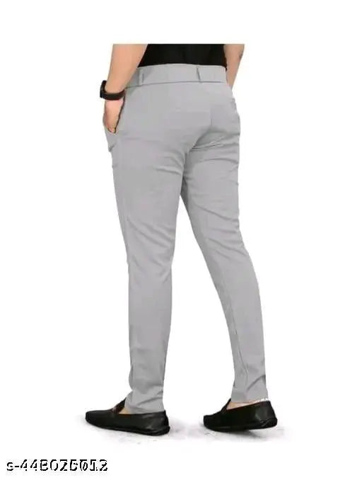 Grey Pants for men|Grey track pants for men|Grey Single button track pants for men|Pants for men|Grey comfortable pants for men|Grey stretchable pants for men