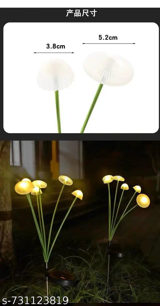 Firefly Lights For Garden | Starburst Swaying Solar Light | Solar Lights For Garden Waterproof | Solar Powered Firefly Light | Path Light For Pots | Garden Decoration Items