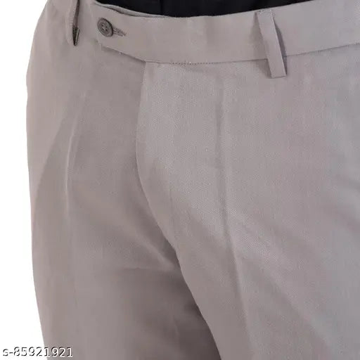 ARDLOR Men's Regular Fit Cotton Blend Formal Solid Trouser - Pack of 2 |  Trouser for Men | Formal Trouser for Men | Casual Trouser for Men | Trouser | Pant | Formal Trousers | Mens Formal Trousers | Solid Trouser